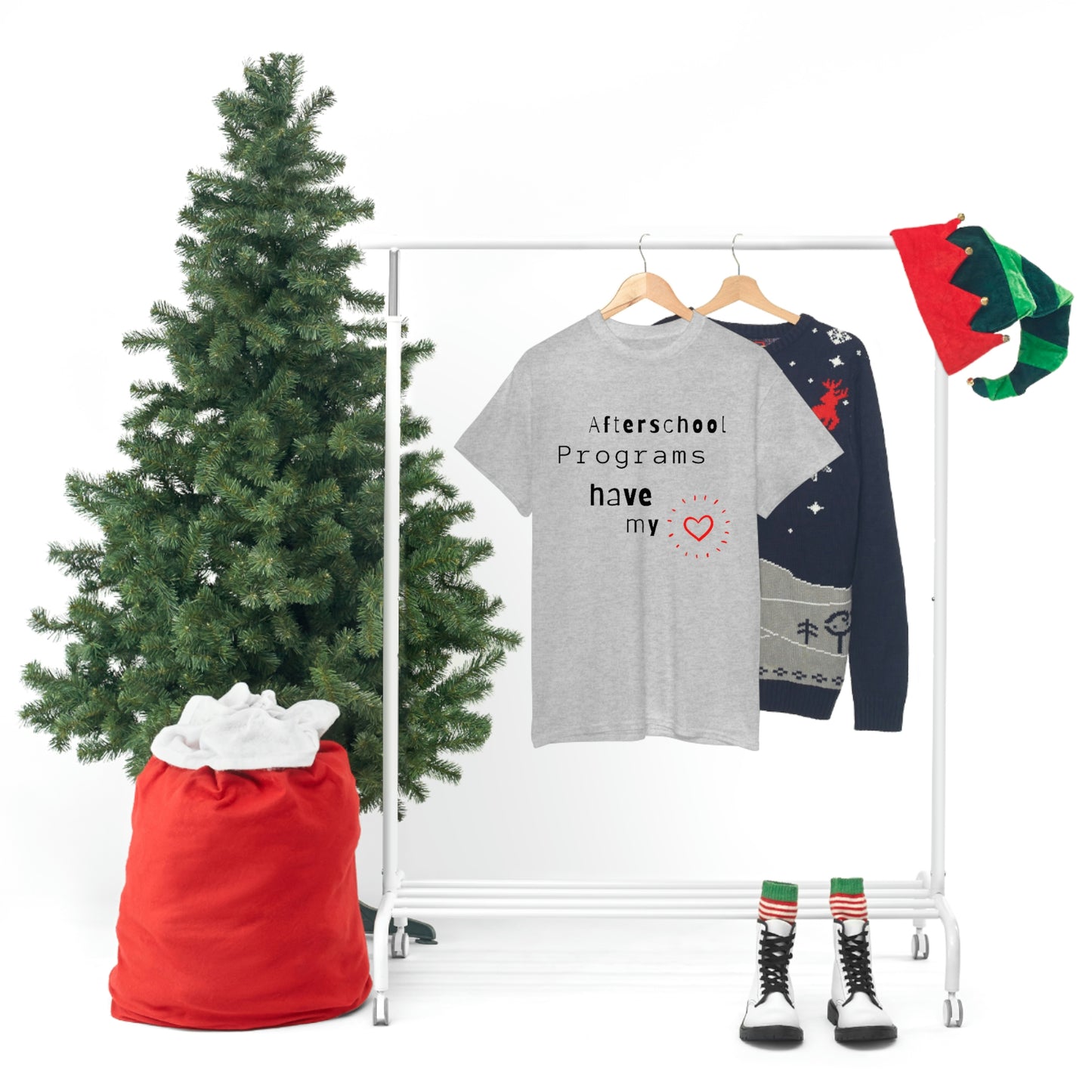 Afterschool Programs Have My Heart - Heavy Cotton Tee
