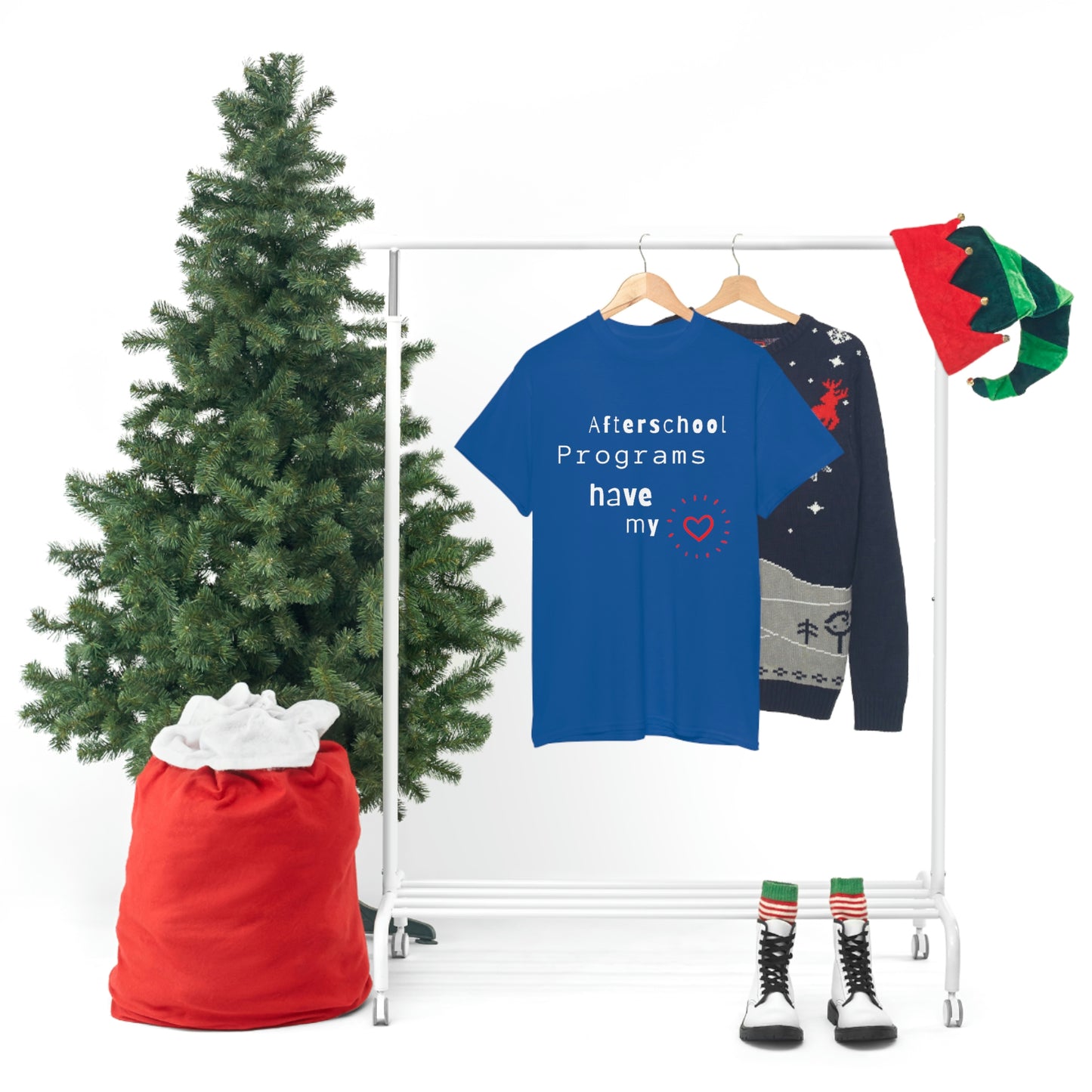 Afterschool Programs Have My Heart - Heavy Cotton Tee