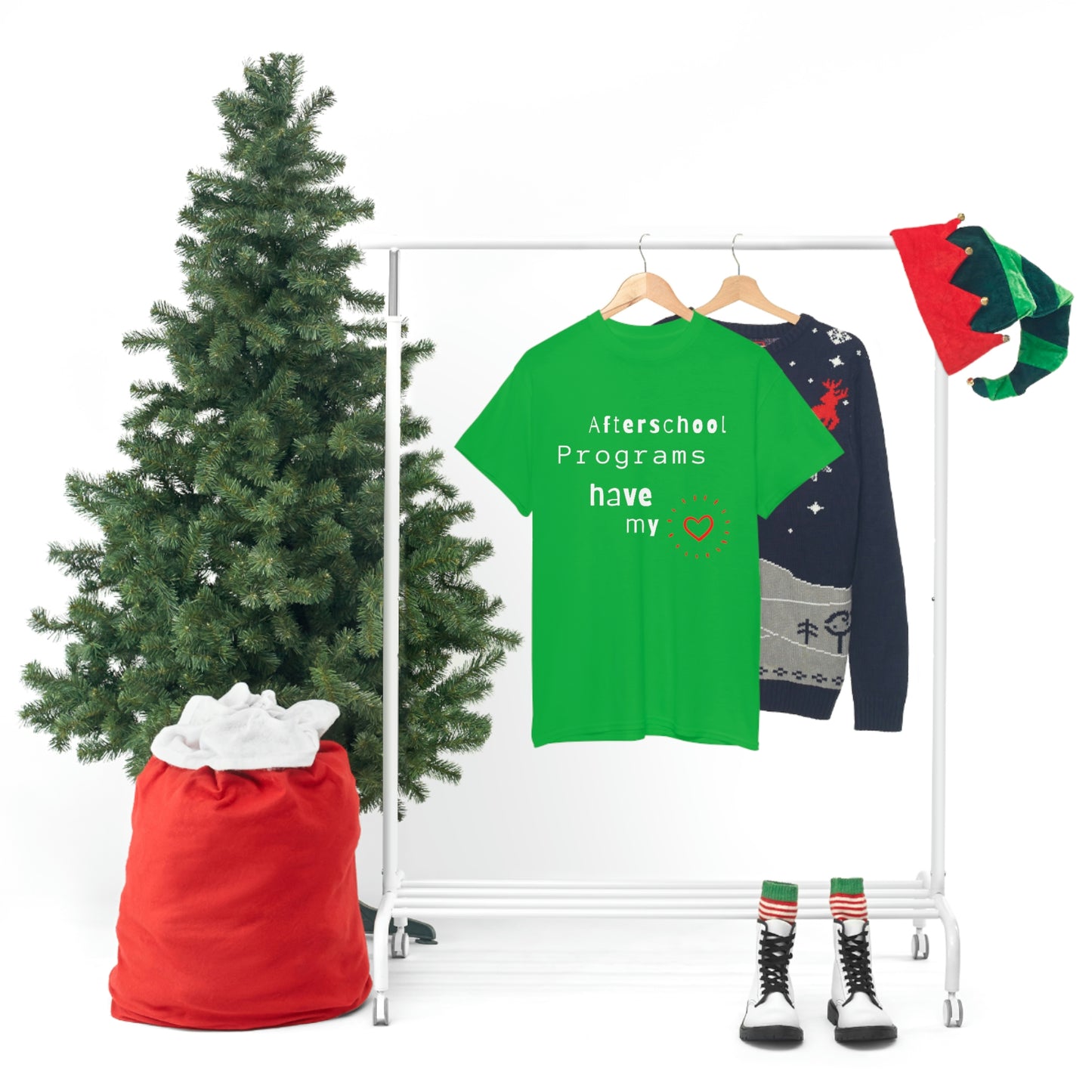 Afterschool Programs Have My Heart - Heavy Cotton Tee