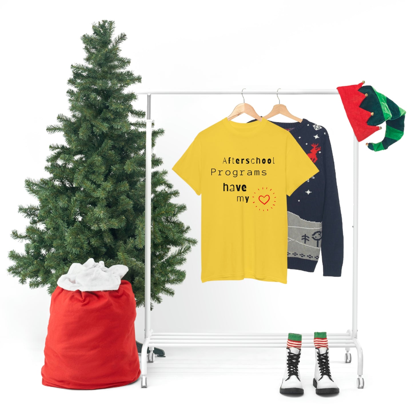 Afterschool Programs Have My Heart - Heavy Cotton Tee