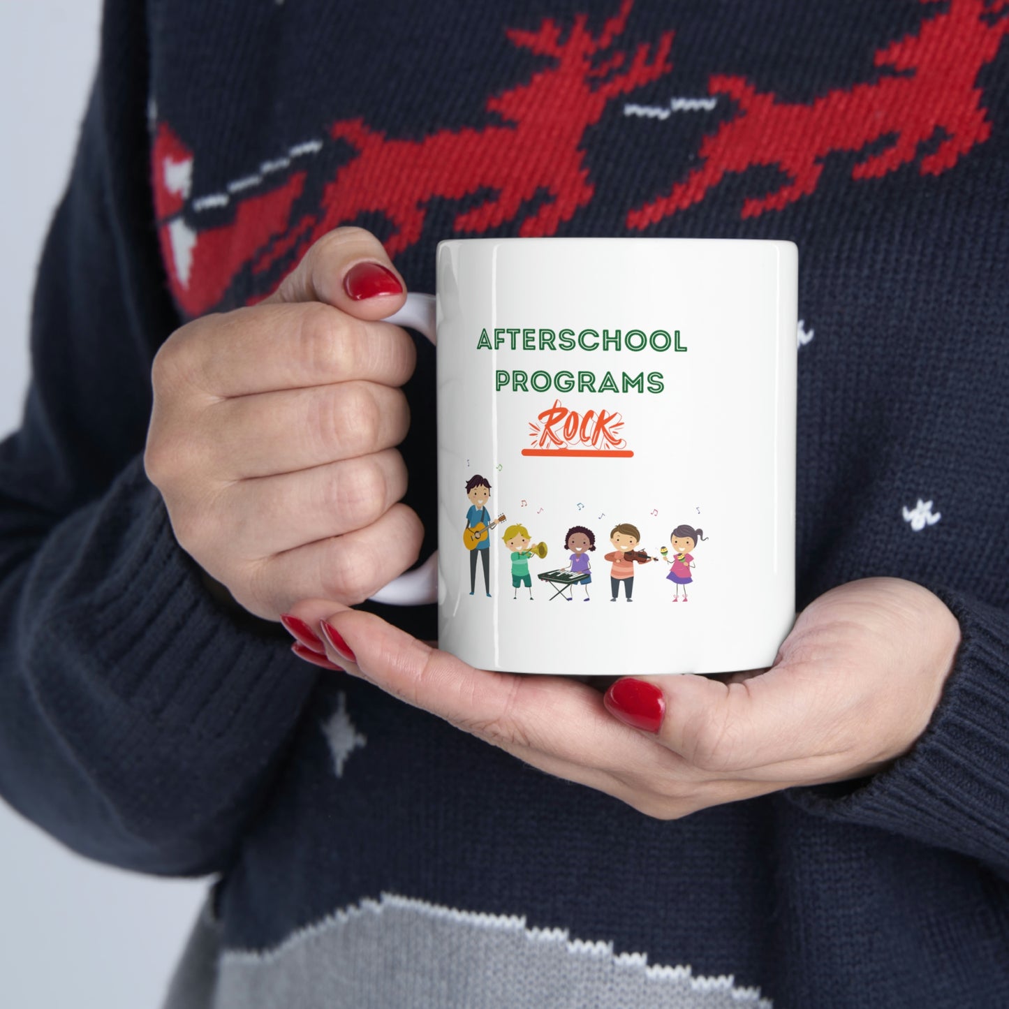 Afterschool Programs Rock - Ceramic Mug 11oz