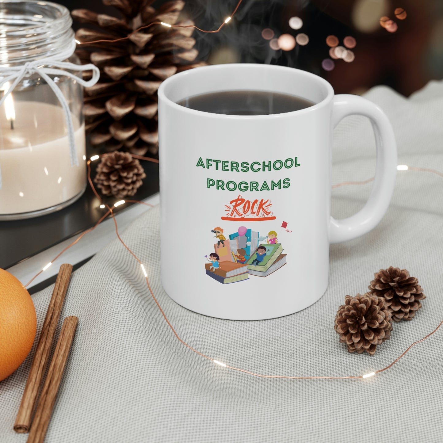 Afterschool Programs Rock - Ceramic Mug 11oz